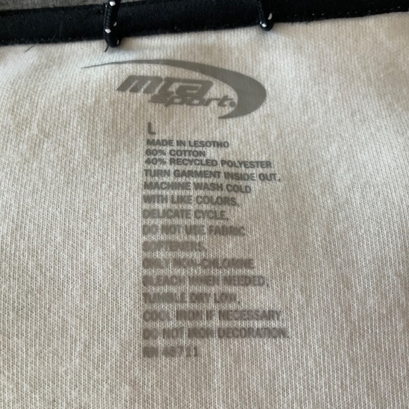 NWT athletic white jacket, large. - Picture 8 of 11